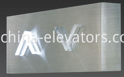 Lanternas do Hall Direcional do elevador com LEDs de longa data Elevator Directional Hall Lanterns With Long-lifetime LEDs